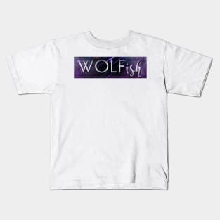 Wolfish Title Kids T-Shirt